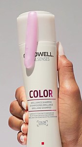 Keep your clients' color as vibrant as the day you created it! ✨ Our Dualsenses Color Brilliance Shampoo & Conditioner delivers color-maintaining cleansing without weighing hair down. Plus, our Brilliance system with pomegranate extract and Instant Microfluid Technology ensures quick and even color distribution. Your clients will thank you! #haircare #hairdresser #colorprotection #dualsenses #colorbrilliance #goldwell #gogoldwell #iamgoldwell | Goldwell UK