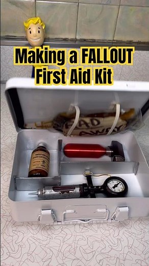 Make a real FALLOUT Med Kit!