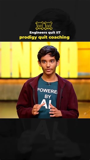 𝕊𝕚𝕟𝕘𝕖𝕣 𝕡𝕝𝕒𝕥𝕗𝕠𝕣𝕞 | Bro Left Coaching 💀 the 13-year-old entrepreneur Jaiwardhan Tyagi on Shark Tank India — based on verified internet information from his... | Instagram