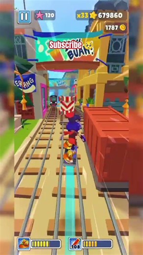 Subway surfers running #subwaysurfers #gaming #games #lifeisbutadream #subwaysurf #subway