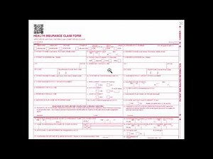 How to Complete a CMS 1500