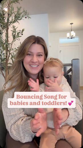 Did you know singing with babies helps their brains develop? 🎶🧠 Music is one of the most powerful tools we have as parents and caregivers. I wrote this simple song to help parents and their little ones build connection, practice motor skills, strengthen language skills, and help lay the foundation for communication long before a child speaks their first words!! 🙌🏻 As a music therapist (and mom of three!), I’ve seen over and over how music becomes a teacher, a motivator, and a bridge. Babies 
