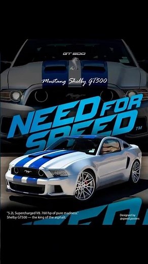 METAL HERO 🚔 The Mustang from the Need for Speed movie.