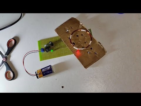 DIY Wireless LED, Wireless induction charger Step by Step 100% working