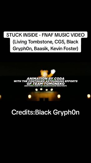 STUCK INSIDE - FNAF Music Video Featuring CG5