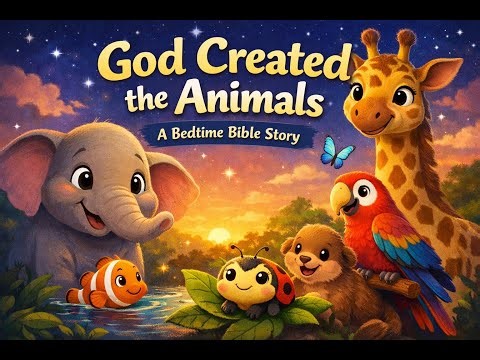 God Created the Animals--Bible Animal Stories for Bedtime--Family Faith Matters