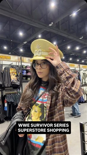 lunity on Instagram: "come shopping with me at the survivor series superstore!! a lil diff from my usual content, but as a wwe fan it had to be done! not an ad btw lol, just wanted to share for fun ☺️✌️ #survivorseries #wwe #wargames #wwemerch #wwesuperstore #survivor #wweuniverse #wweshop"