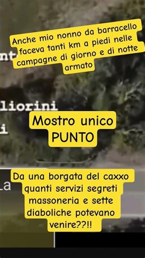 Da una Borgata un unico Modus Operandi #coldcase #truecrimes #mostrodifirenze