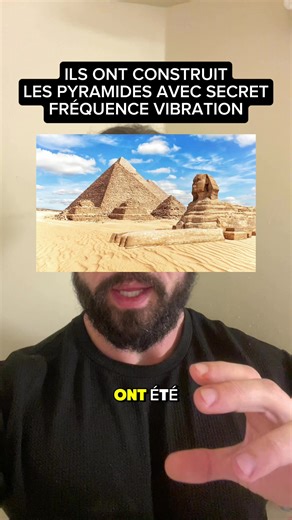 Ils ont construit les pyramides avec secret énergie fréquence vibration #pyramide #vibration #frequence