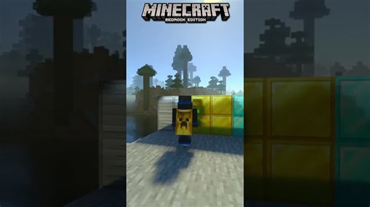 Bedrock vs Java Minecraft RTX #shorts