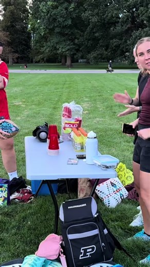 No better way for a friend group to decide on draft order than a beer obstacle course #football #nfl #draft #draftpick #nflfootball #denver #beer