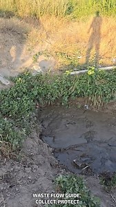 50K views · 78 reactions | Waste Flow Guide, Collect, Protect #FarmInnovation #DrainageWork #RuralSolution | Fatafatnews | Facebook