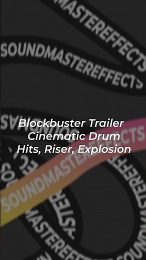 Blockbuster Trailer - Cinematic Drum Hits, Riser, Explosion Sound Effect