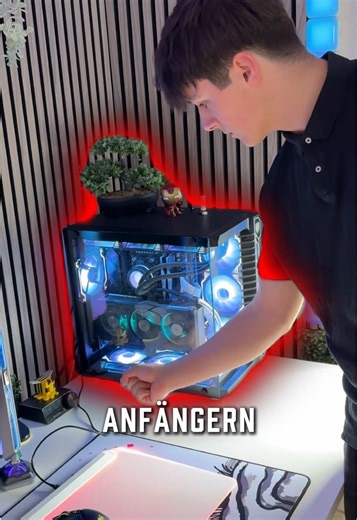 ICH ERKLÄRE ANFÄNGER GAMING PCS…🚀🤯 #setup #gamingpc #hardware #gaming #techjustin