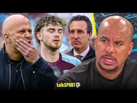 "RUTHLESS!" Gabby Agbonlahor REACTS as Unai Emery makes BRUTALLY HONEST Harvey Elliott Admission!
