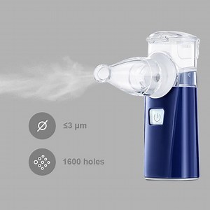 [Hot Item] Portable Medical Inhalor Machine Ambient Asthma Therapy Mesh Nebulizer