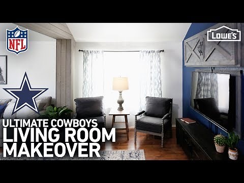 NFL Homegating Makeover: Dallas Cowboys (w/ Monica from The Weekender)