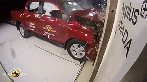 6.1K views · 78 reactions | Toyota Hilux vs 2018 Isuzu D-max Crash Test | Indian Truckers Association | Facebook