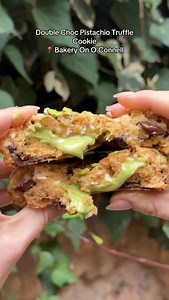 54 reactions · 14 comments | Double choc decadence with a pistachio crunch. Say less.  Check out our new Double choc, pistachio truffle New York cookie #adelaide #cookie #sweet #bakeryonoconnell #longweekend #chocolate | BAKERY ON O'CONNELL | Facebook