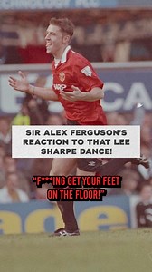 Sir Alex Ferguson's brutal reaction to the Lee Sharpe Shuffle! 🤣🕺 #manchesterunited #MUFC #LeeSharpe #golf | Tubes & Ange Golf Life