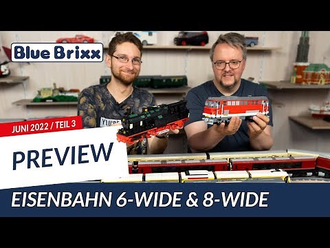 Preview-Special Juni 2022 @ BlueBrixx - Teil 3: Eisenbahnsets