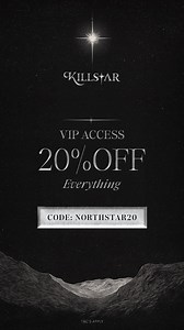 Unlock VIP Access ✨ Use code: NORTHSTAR20 for 20% OFF everything — including new collections, cosy knits, coats & Gothic Gifting.  | Killstar | Facebook
