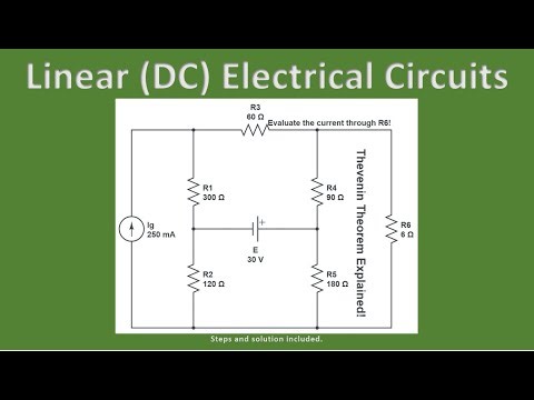 Thevenin Theorem Explained! - DC Electrical Circuits, Lesson 034