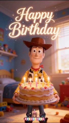 Woody de Toy Story canta Happy Birthday To You — Feliz Cumpleaños