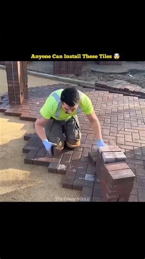 Anyone Can Install These Tiles 🤯 #shorts