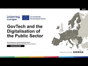 GovTech and digitalisation of the public sector