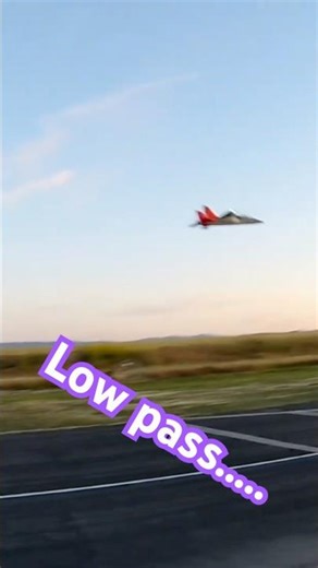 Fast Low Pass and a zoom climb with the Xfly 80mm T-7A! #zoom #aviation #race #rcjet