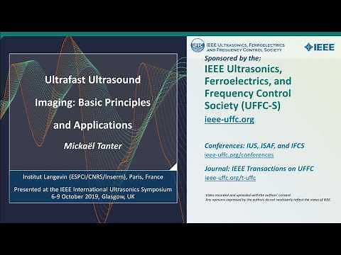 Ultrafast Ultrasound Imaging Basic Principles and Applications (Short Course)