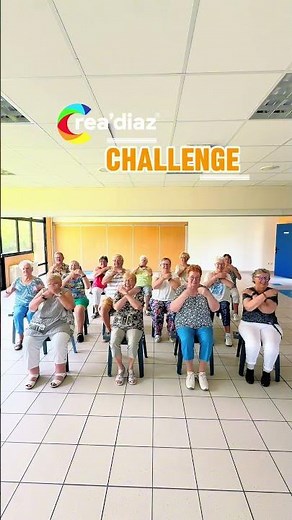 Try This Sitting Down: Creadiaz challenge #chair #creadiaz #chairexercises #SitMoveSmile
