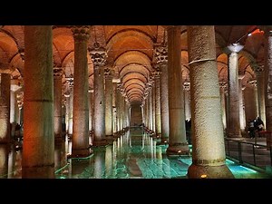 Amazing Byzantine era Basilica Cistern Istanbul | Roman underground water reservoir | Medusa's Head