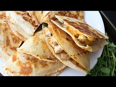 Chicken Fajita Quesadillas | Chicken Quesadillas | #chickenquesadillarecipe