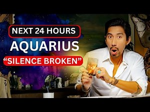 Aquarius♒️"Guess Who Will Reach OUT!" NEXT 24 HOURS Tarot Reading