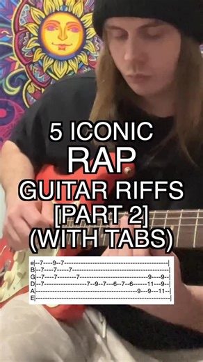 Patryk on Instagram: "The 2nd edition to rap riffs 🎸 more of a variety with old school and modern this time #guitar #guitartok #rap #hiphop #icecube #lilpeep #drdre #freddiegibbs #thealchemist #beastieboys #itwasagoodday #1985 #nosleeptillbrooklyn #fender #guitarist #guitaristsofinstagram"
