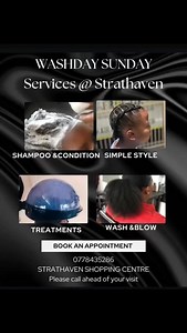 Happy New Month!!! Trust you are having a restful weekend so far!!! Please Note that It’s a Washday Sunday with our Strathaven’s Team Tomorrow! Do contact our team for your wash and blows, trims, deep conditioning and protein treatments, styling, product purchases and so much more! Happy New Month!!! | Afrokink Hair & Beauty Salon | Facebook