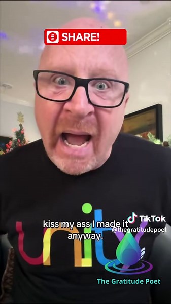 My gratitude posts from recent months, from serious to silly, all in one video! It's been an amazing ride sharing this with you, and I appreciate every message and street-side hello. Watch it all! #thegratitudepoet #grateful #dailyvlog #tiktokviral #you #gratitude #funny #funnyvideos #comedian