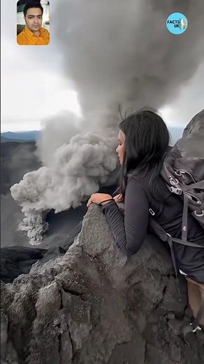 "UNBELIEVABLE Footage of an Erupting Volcano! 🌋 Watch Nature's Fury Unleashed!"