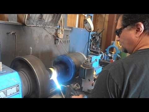 Metal Spray Repair of Bearing Journal