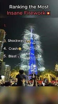 Ranking Top 5 Craziest Firework Explosions 💥🎆