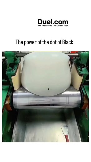 universe_decode | The video depicts a silicone manufacturing process where a single black pigment dot is applied to white silicone sheets, spreading... | Instagram