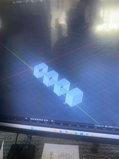 Making impossible objects in #blender