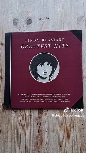 Crate digging # 559 Greatest Hits Linda Ronstadt Tracks of My Tears 1976 Asylum Records