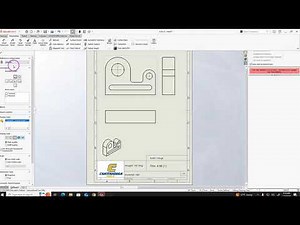 Solidworks Tutorial 7 Drawing Drafting