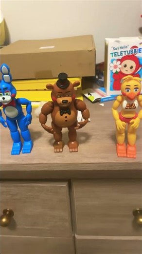 Toy animatronics dancing stop motion