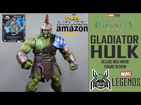 Marvel Legends GLADIATOR HULK Infinity Saga Thor Ragnarok Amazon Exclusive MCU Movie Figure Review