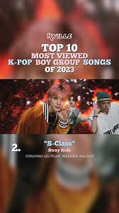 (TOP 10) MOST VIEWED #KPOP BOY GROUP SONGS OF 2023! 🏆 This list is made up of 5 amazing boy groups: #SEVENTEEN, #StrayKids, #TXT, #ENHYPEN, and #ATEEZ! ⭐️ Watch the Top 10 Most Viewed K-POP Boy Groups of Each Year (2009-2024) here: ➡️ https://youtu.be/Aw6VQrBPLcA | K-Ville Entertainment