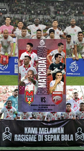 Big Match Week 15 Malut United vs Borneo FC Samarinda 🕝 Kick-off 14.30 WITA 🏟️ Stadion Gelora Kie Raha Mampukah Pesut Etam mencuri 3 poin di kandang Malut United demi menjaga asa dan memperkecil jarak dengan peringkat 2 & 3 klasemen? 🔥🧡 PREDIKSI SON ? Mimim MALUT UNITED 0 2 BORNEOFC SAMARINDA #borneofc #brisuperleague #malutunited #infofootball #fyp